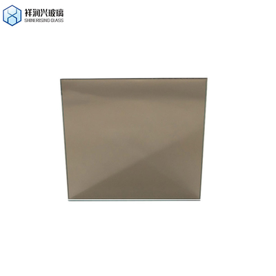 1.8-6mm Lâmina de vidro de espelho azul prateado de cor clara para cobre Fre classificar espessura