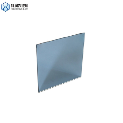 Rectangular de acabamento prateado de vidro de cor dourada espelho colorido para decoração de edifícios