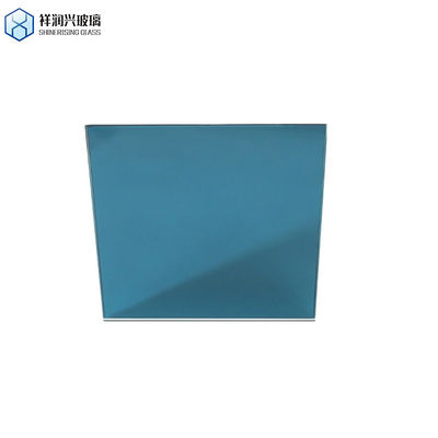 Espelho de parede de alumínio de cor dourada tintado de prata Espelho de parede de alumínio folha de vidro para móveis