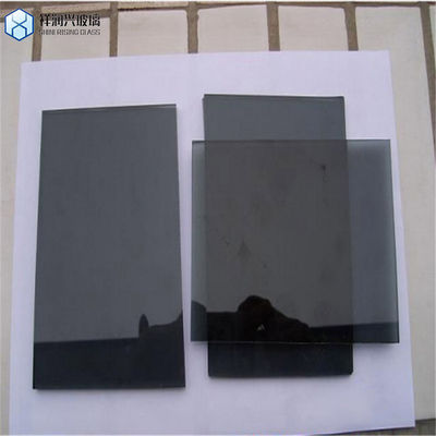 Personalização 5mm Gray Reflective Tinted Float Glass para 1830*2440/2140*3300/2440*3660