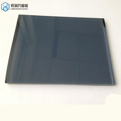 Personalização 5mm Gray Reflective Tinted Float Glass para 1830*2440/2140*3300/2440*3660