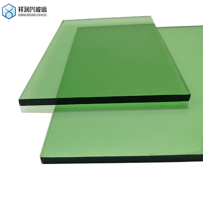 Vidro laminado temperado colorido de bronze azul escuro de 4 mm e 5 mm personalizado com certificado SGS