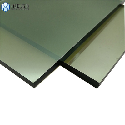 Vidro laminado temperado colorido de bronze azul escuro de 4 mm e 5 mm personalizado com certificado SGS