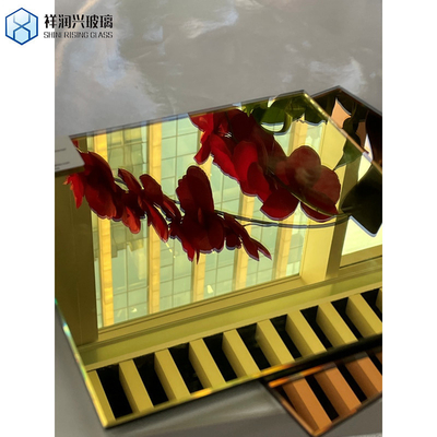 Preços certificados CE 1mm-6mm vidro de espelho tintado colorido para espelhos decorativos