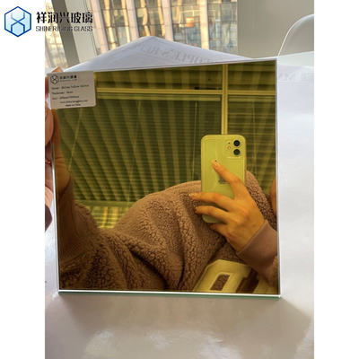 1.0mm 1.3mm 1.4mm 1.5mm Bronze Golden Colored Mirror Glass Sheet para camadas de vidro flutuante