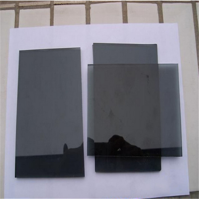 Construção de arte personalizado vidro branco dicróico temperado gradiente laminado vidro revestimento