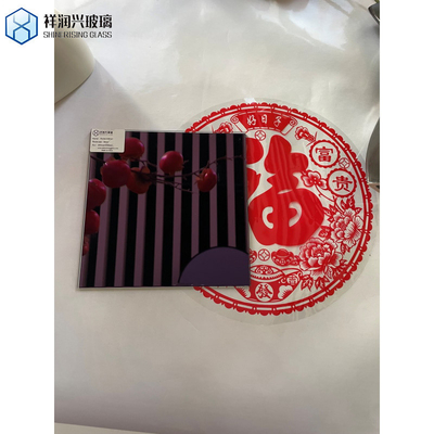 Espelho de vidro transparente decorativo com bordas polidas planas e certificado SGS