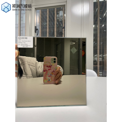 Produto principal Espelho de vidro colorido com padrão Móveis de casa inteligente Espelho de banheiro LED