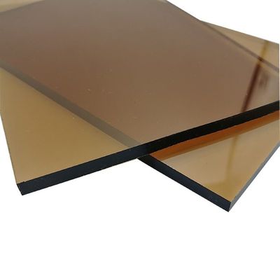 Vidro flutuante Marrom Reflector Lamas de vidro temperado Painéis de vidro endurecido Certificado SGS