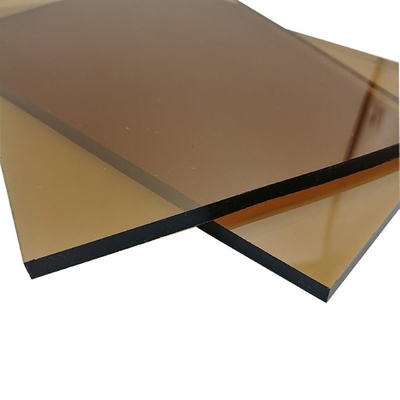 Qingdao Oferece Chapas de Vidro Tintadas em Bronze e Preto Personalizadas com Técnica Laminada