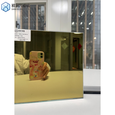 1.8-8mm Bronze Grey Blue Tinted Coloured Mirror Glass para várias aplicações