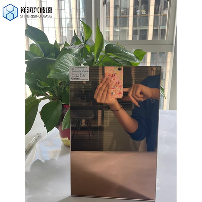1.8-8mm Bronze Grey Blue Tinted Coloured Mirror Glass para várias aplicações