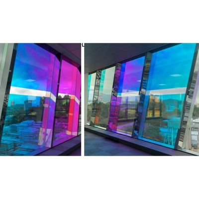 Vidro plano refletor tintado vidro flutuante azul bronze cinza verde rosa claro tintado