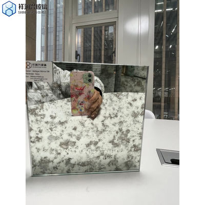 Vidro de espelho antiquado ecológico personalizável com opções de azul claro verde cinza rosa