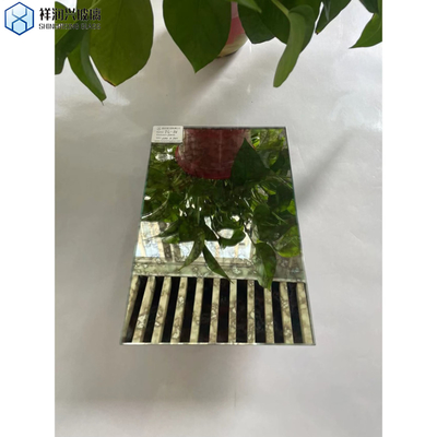 Estilo de personalização vidro espelho antigo colorido para decoração de banheiro lavatório