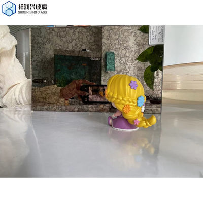 Chapas de vidro de espelho antigo laminado real vintage para decoração de casa moderna