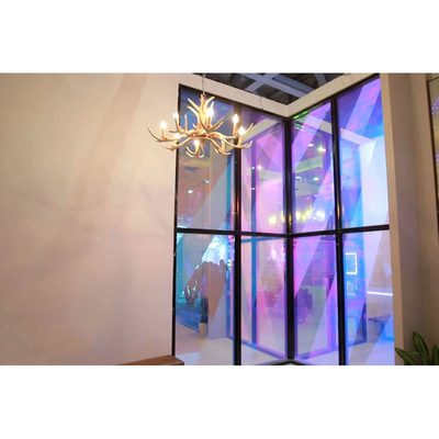 Pedido personalizado Ótimo vidro refletor cor-de-rosa-claro para arquitetura