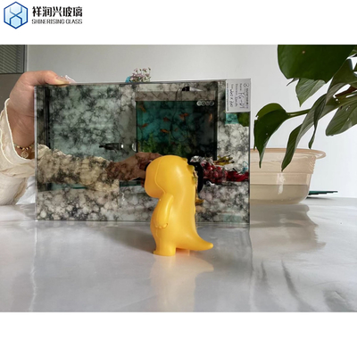Espelhos emoldurados antigos Consola de mesa para decoração de parede 5 Sice como O cliente prime