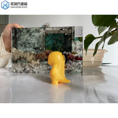 Área de banho exterior 4mm-6mm gelada Espelho antigo grande vidro decorativo com 5 pós-venda