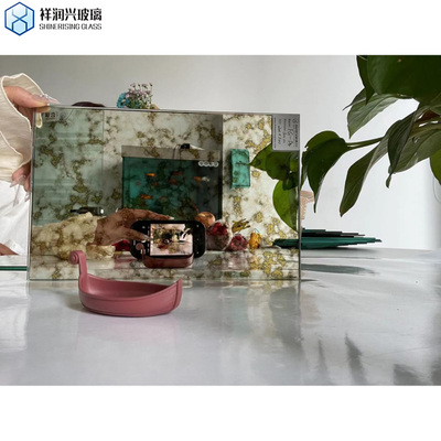 Espelho de parede grande decorativo de 2 mm-8 mm Espelhos de vidro antigo com certificação ISO e 5