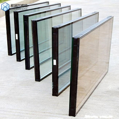Painéis de vidro laminado isolado triplo temperado para janelas de parede de cortina de edifícios