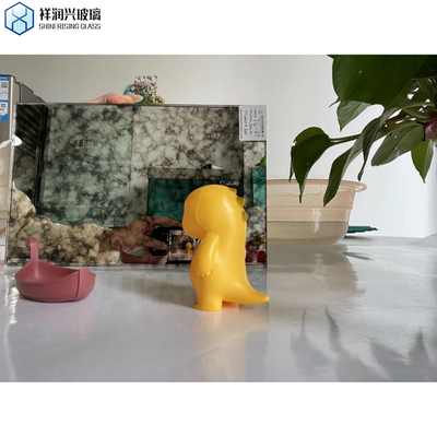 Estilo Europeu Dimensões personalizadas Espelho antigo de vidro para decoração de parede / móveis