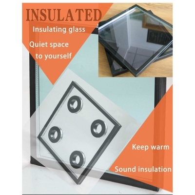 Qingdao Triple Glazing Low-E Hollow Glass Panels for Building Curtain Wall Produto principal