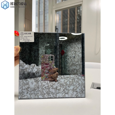 Quadro de vidro Espelho antigo Tamanho / Painel de parede Espelho decorativo
