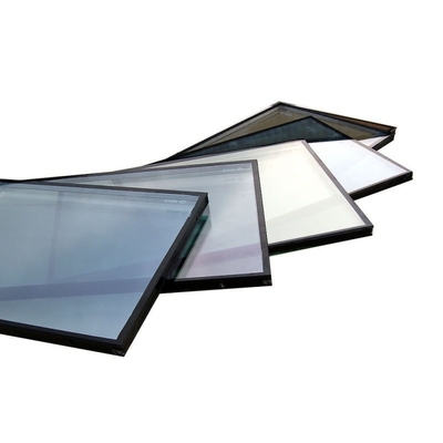 Vidro isolante de vidro triplo revestido refletor plano para janela de parede de cortina