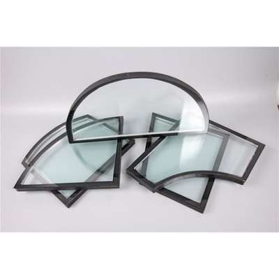 Flat Qingdao Tempered revestido vidro isolado de vidro duplo com persianas no interior para a janela parede de vidro isolado triplo