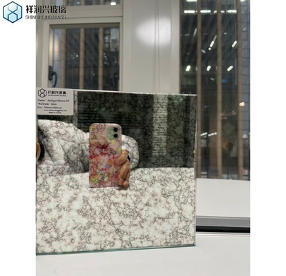 Espelho de estilo moderno Antigo azulejos de vidro Espelho de design de arte para decorações de parede de hotéis
