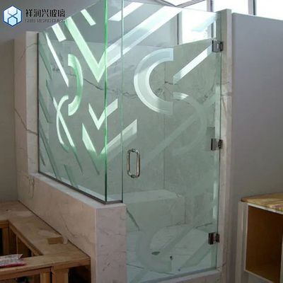 Parede divisória de vidro de tijolo de cristal sólido colorido para decoração de entrada criativa