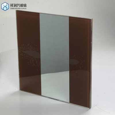 Parede divisória de vidro de tijolo de cristal sólido colorido para decoração de entrada criativa