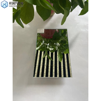 Antigo espelho folhas de vidro azulejos para customizado moderno casa parede decoração revestimento