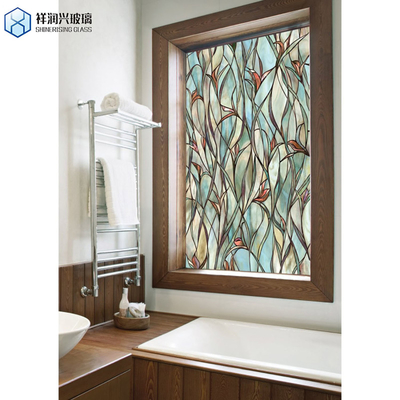 Flatness Conforming Article Toughened Safety Privacy Pattern Glass para residência e hotel