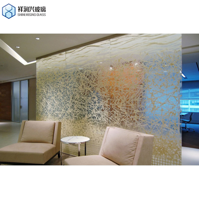 Vidro de padrão de diamante com baixo teor de ferro para Qingdao Kasumi Karatachi Mistlite