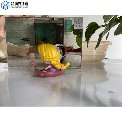 Pedido personalizado Arte decorativa rústica Espelho veneziano antigo com moldura de vidro