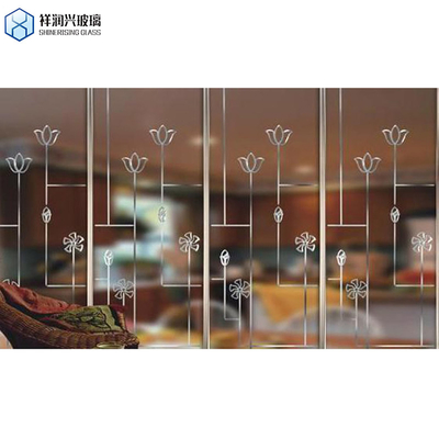 Vidro Super-temperado Asketweave Vidro fundido 6mm 8mm 10mm Vidro flutuado Figure Glass