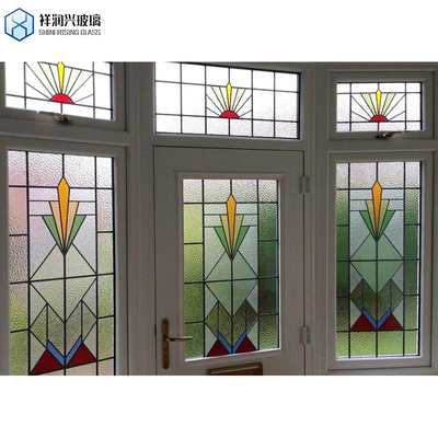 Vidro Super-temperado Asketweave Vidro fundido 6mm 8mm 10mm Vidro flutuado Figure Glass