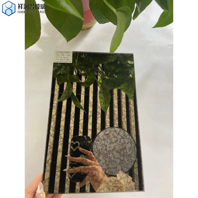 Fabricação Antigo Espelho de Prata Banheiro Decorativo Espelho de Vidro Pedido personalizado