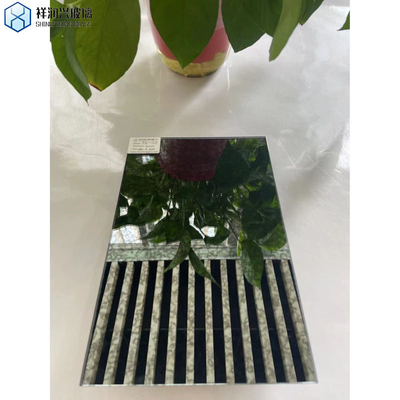 Espelhos de azulejos de vidro para decoração de parede e 5 anos de suporte