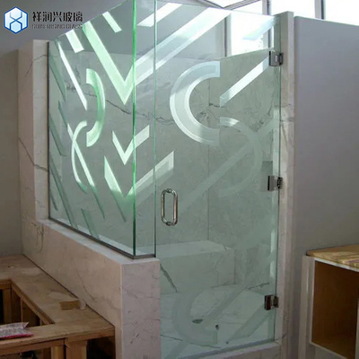 Artigos de forma plana e conformes, de arte fundida, com padrões, painéis de vidro flutuado para decoração de parede
