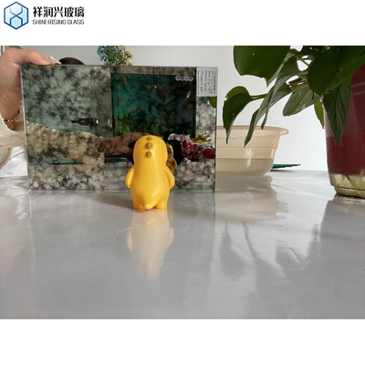 Espelhos sem enquadramento de fazenda personalizados em cor bronzeada para decoração de interiores