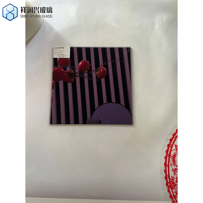 Espelho de parede retangular sem moldura em cor púrpura rosa bronze ouro ideal para decoração doméstica