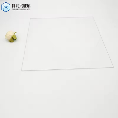 Vidro solar de névoa de ferro temperado com camadas de 3,2 mm e 4 mm conforme exigência do cliente