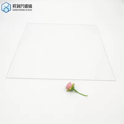 Vidro solar de névoa de ferro temperado com camadas de 3,2 mm e 4 mm conforme exigência do cliente