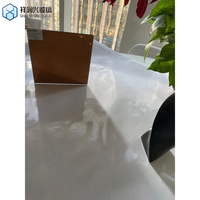 Espelho decorativo de vidro pintado colorido com e direto em demanda