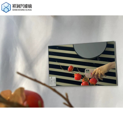 Espelho decorativo colorido vidro personalização Sice como o cliente prime grande vidro transparente