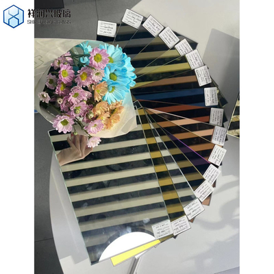 Espelho decorativo colorido vidro personalização Sice como o cliente prime grande vidro transparente