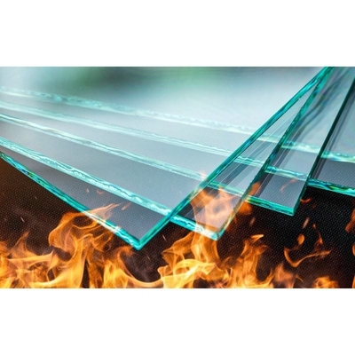 Vidro flutuante vidro resistente ao fogo vidro de segurança folha de vidro 2mm-12mm para construção de edifícios